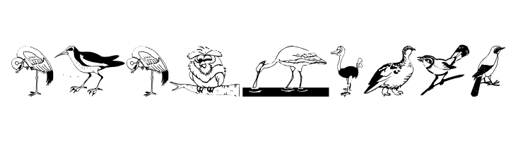 BirdsOSeven  Free Fonts Download