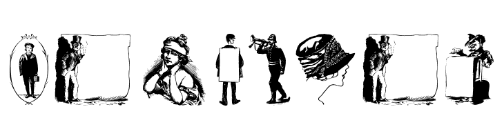 OldfashionPeopleTwo  Free Fonts Download