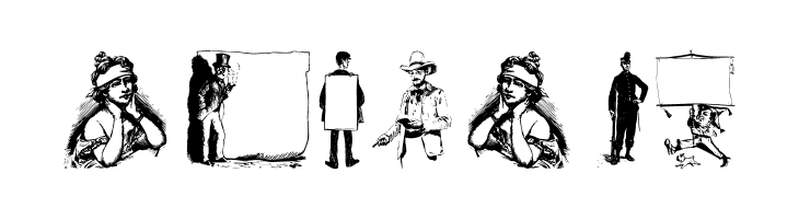 OldfashionPeopleTwo  Free Fonts Download