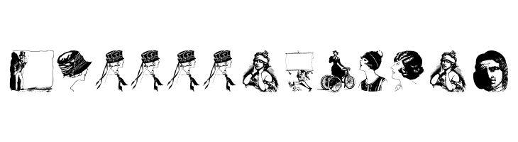 OldfashionPeopleTwo  Free Fonts Download