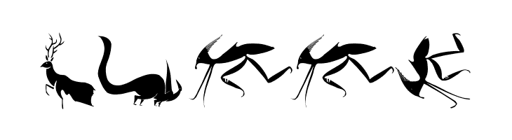 Fabeltiere04  Free Fonts Download