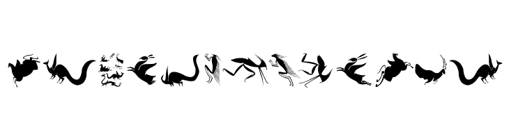 Fabeltiere04  Free Fonts Download
