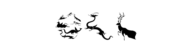 Fabeltiere04  Free Fonts Download