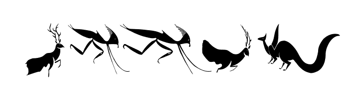 Fabeltiere04  Free Fonts Download