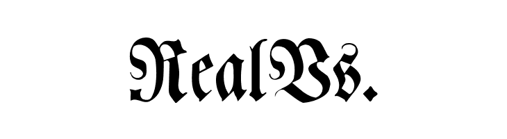 Leibniz-Fraktur  Free Fonts Download