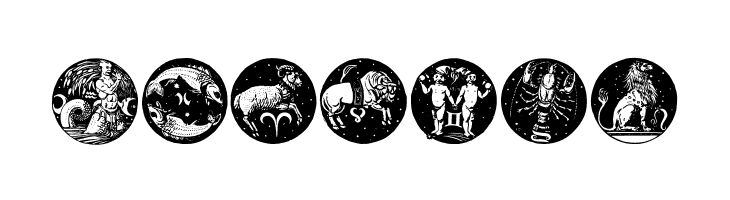 Tierkreis 5  Free Fonts Download