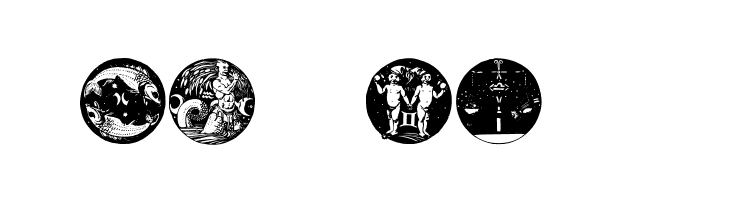 Tierkreis 5  Free Fonts Download