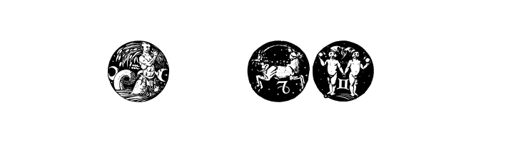 Tierkreis 5  Free Fonts Download