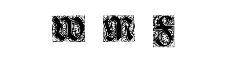 Ehmcke-Schwabacher Initialen  Free Fonts Download