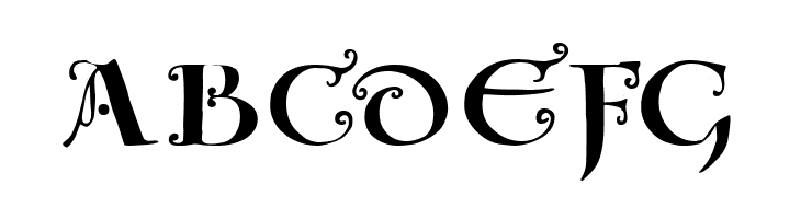 UncialeOrnamentale  Free Fonts Download