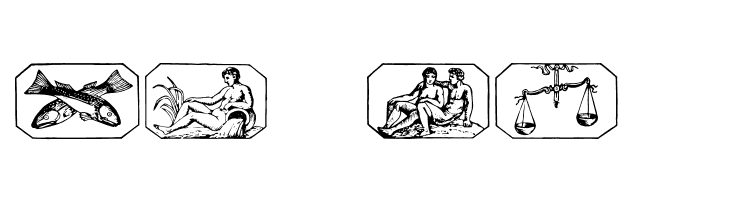 Tierkreis 2  Free Fonts Download