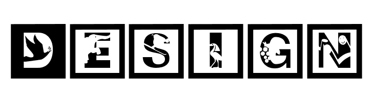 IllustratedAlphabet  Free Fonts Download