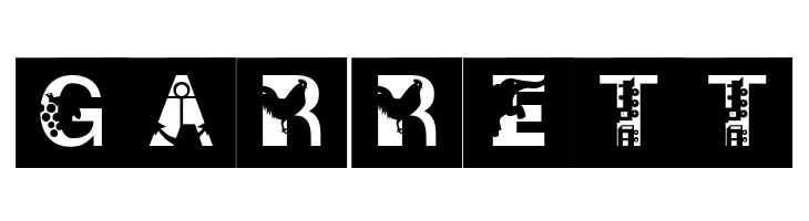 IllustratedAlphabet  Free Fonts Download