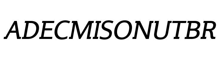 Steinem-Italic  Free Fonts Download