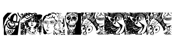 MasereelTwo  Free Fonts Download