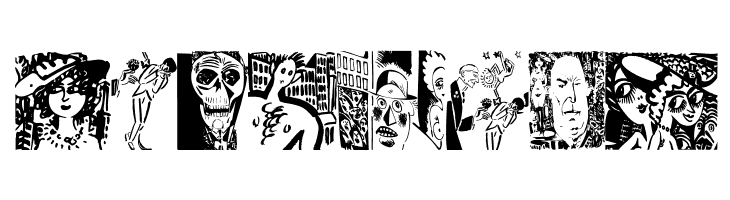 MasereelTwo  Free Fonts Download