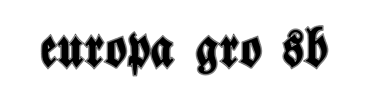Walbaum-Fraktur Inline Bold  Free Fonts Download