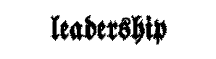 Walbaum-Fraktur Inline Bold  Free Fonts Download