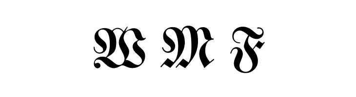 Walbaum-Fraktur  Free Fonts Download