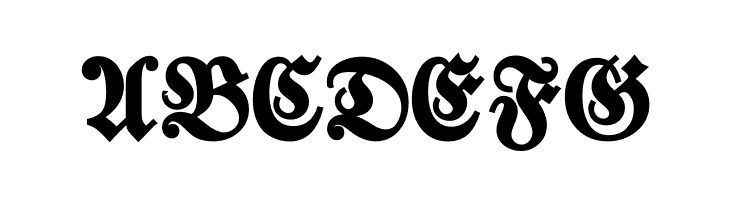 Walbaum-Fraktur-Bold  Free Fonts Download