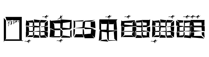 StagesAfterEarthquake  Free Fonts Download