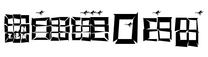 StagesAfterEarthquake  Free Fonts Download