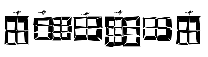 StagesAfterEarthquake  Free Fonts Download