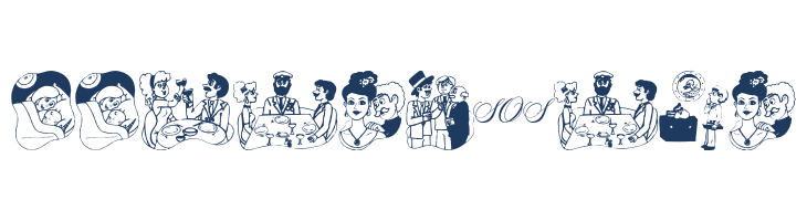 SwimmingHotelTitanic font — Lorem ipsum body text preview