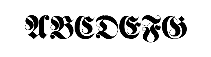 Fette Haenel Fraktur  Free Fonts Download