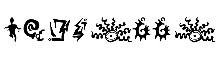 Cthulhu Glyphs  Free Fonts Download