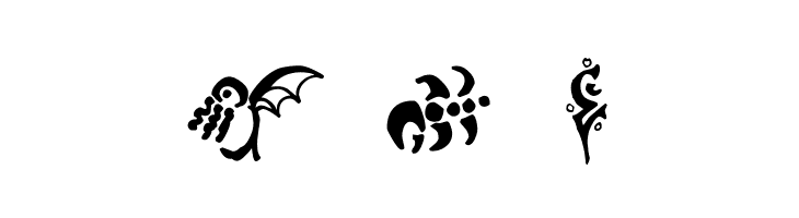 Cthulhu Glyphs  Free Fonts Download