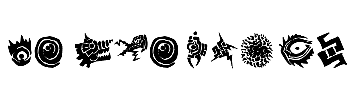 Cthulhu Glyphs  Free Fonts Download