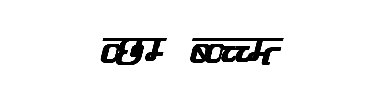 Kruti Dev 060  Bold Italic  Free Fonts Download