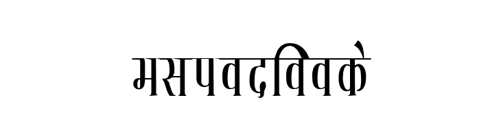 Kruti Dev 130  Thin  Free Fonts Download