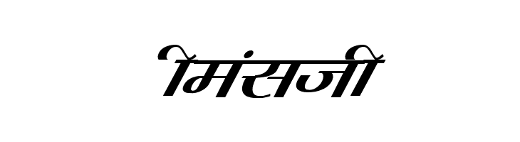 Kruti Dev 080  Italic  Free Fonts Download