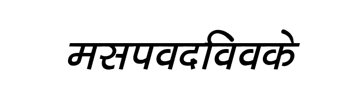 Kruti Dev 040  Bold Italic  Free Fonts Download