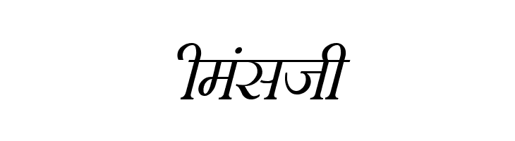 Kruti Dev 100  Italic  Free Fonts Download
