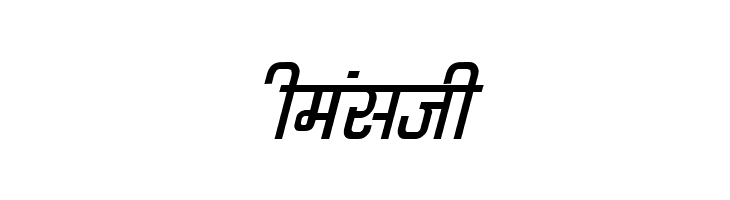 Kruti Dev 060  Italic  Free Fonts Download