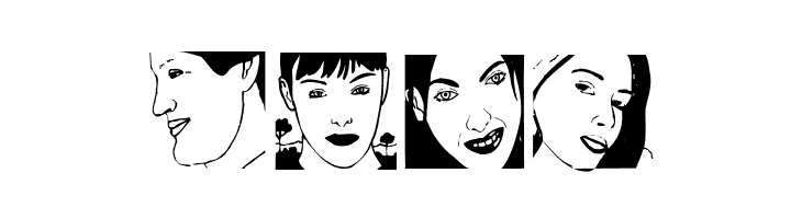 BeautyFaces  Free Fonts Download