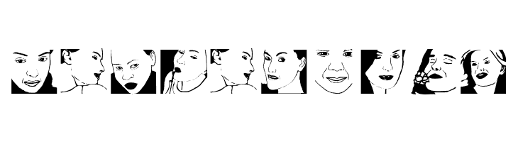 BeautyFaces  Free Fonts Download
