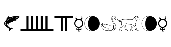 AstrologyCelticSymbols  Free Fonts Download