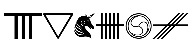 AstrologyCelticSymbols  Free Fonts Download