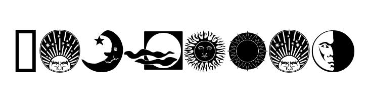 Sun n Moon  Free Fonts Download