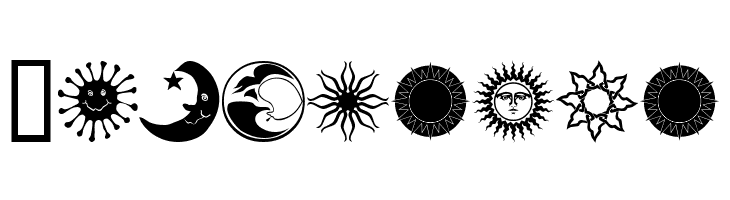 Sun n Moon  Free Fonts Download
