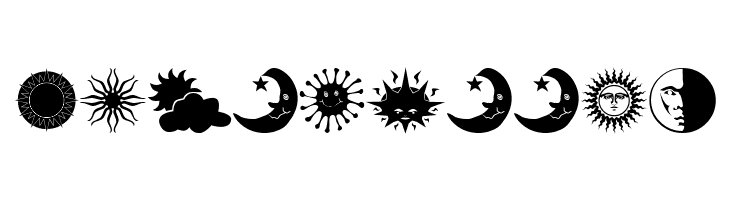 Sun n Moon  Free Fonts Download