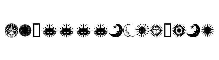 Sun n Moon  Free Fonts Download