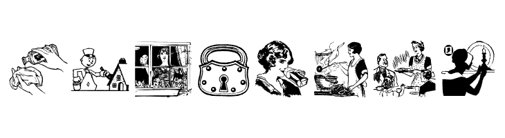 HouseWorks  Free Fonts Download