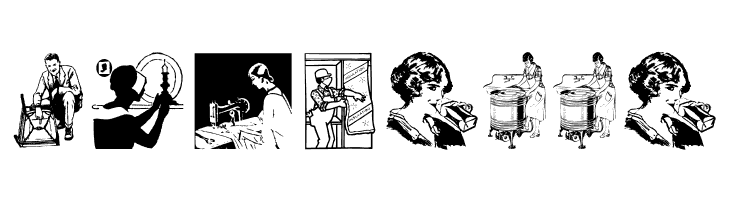 HouseWorks  Free Fonts Download