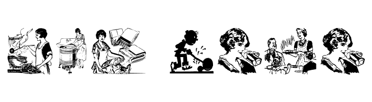 HouseWorks  Free Fonts Download