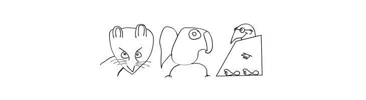 BirdsAndOtherBeings  Free Fonts Download